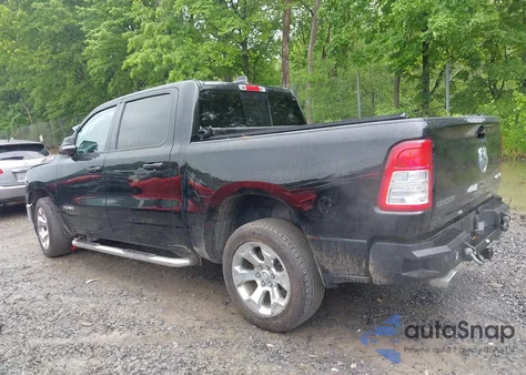 2021 Ram 1500 Big Horn 4X4 5'7 Box from USA, damaged, VIN 1C6SRFFT7MN633940